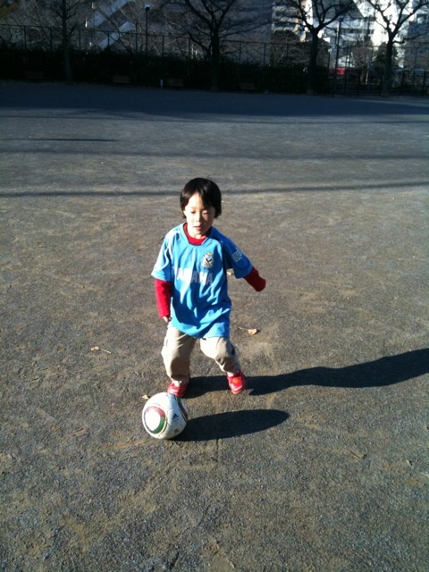 二日ぶりの練習