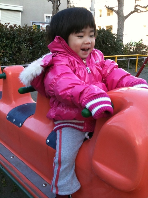 ボールを保育園に忘れた