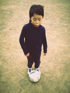 保育園生活最後の朝練