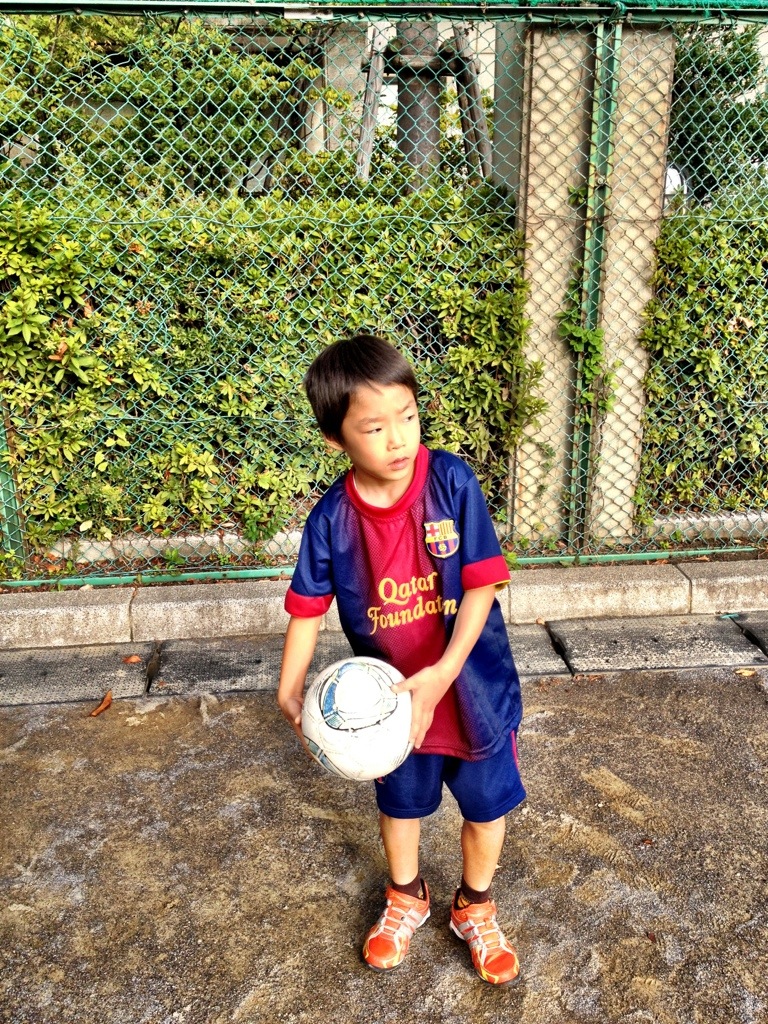 ひとりで練習に行けた