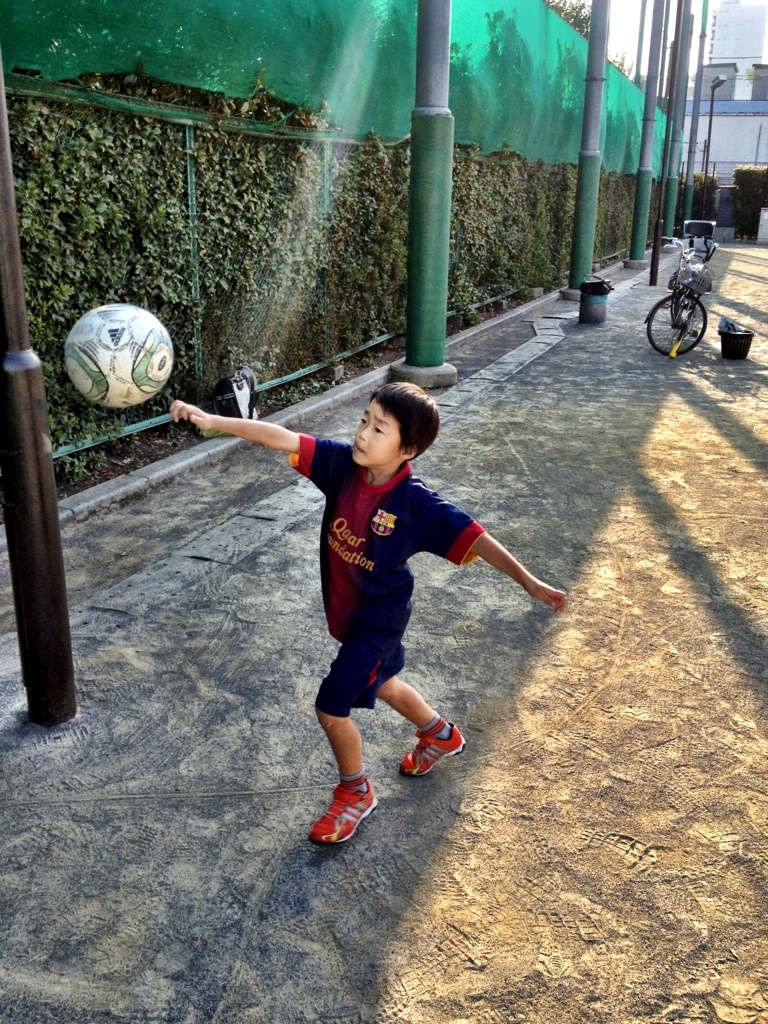 スピードをつける