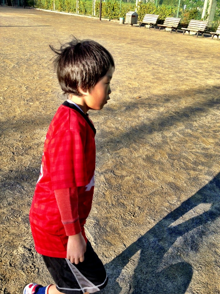 所属チーム新聞に載る