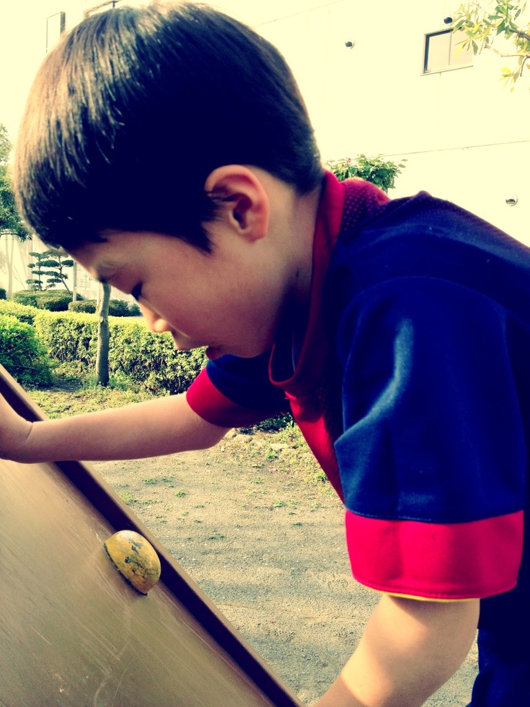 いつもの公園が使えなかった