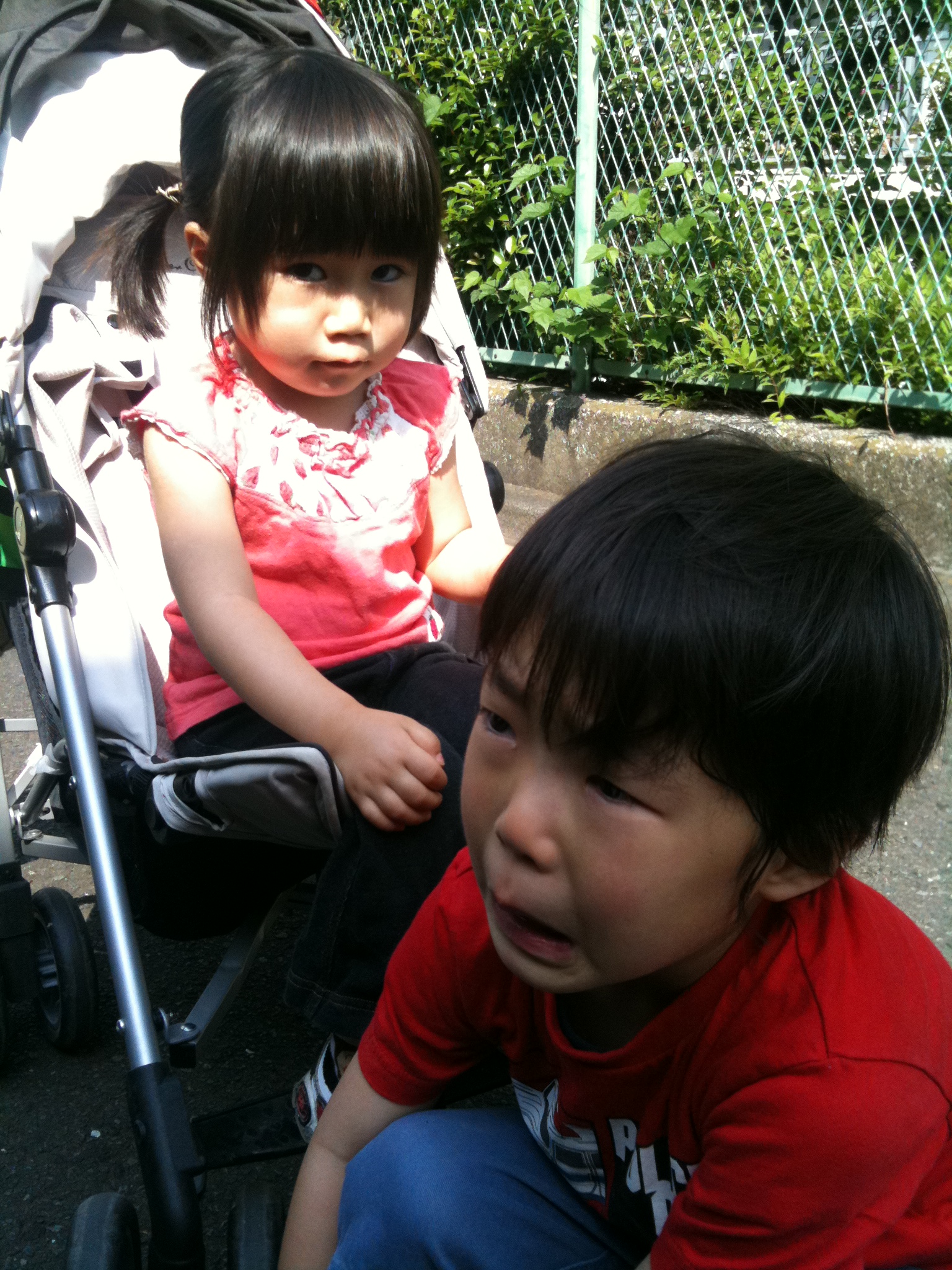 涙涙のカズとハル