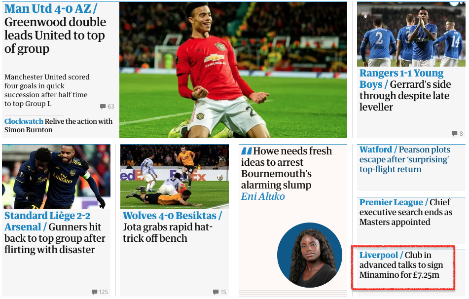 南野拓実選手リバプール移籍？