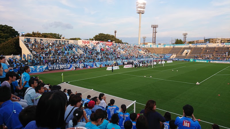 練習試合と横浜FCトップチーム観戦