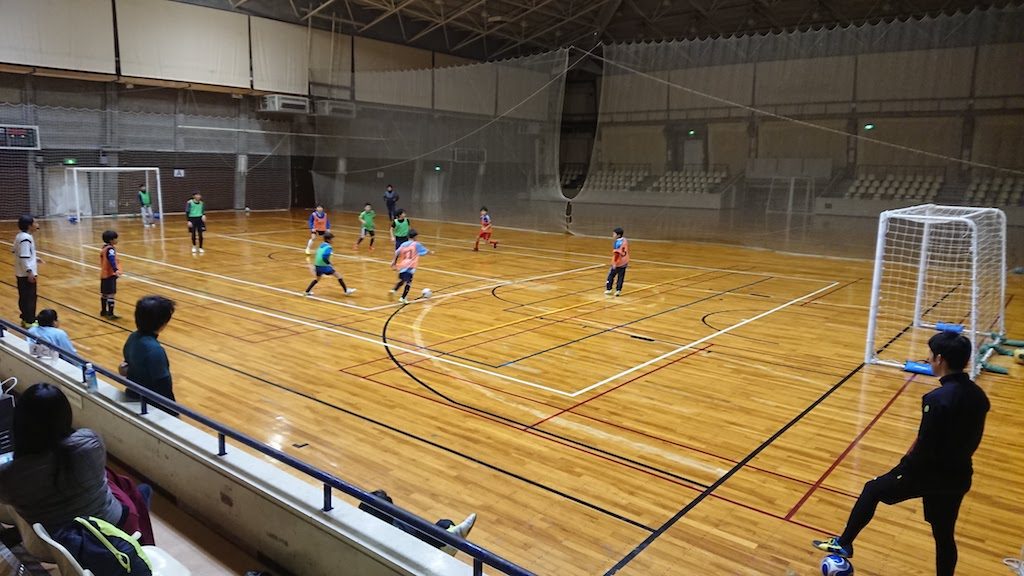 クリスマス・イブに親子フットサル