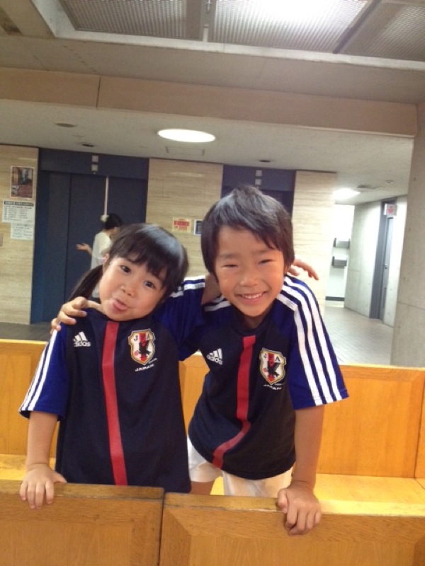 今日はハルも朝練