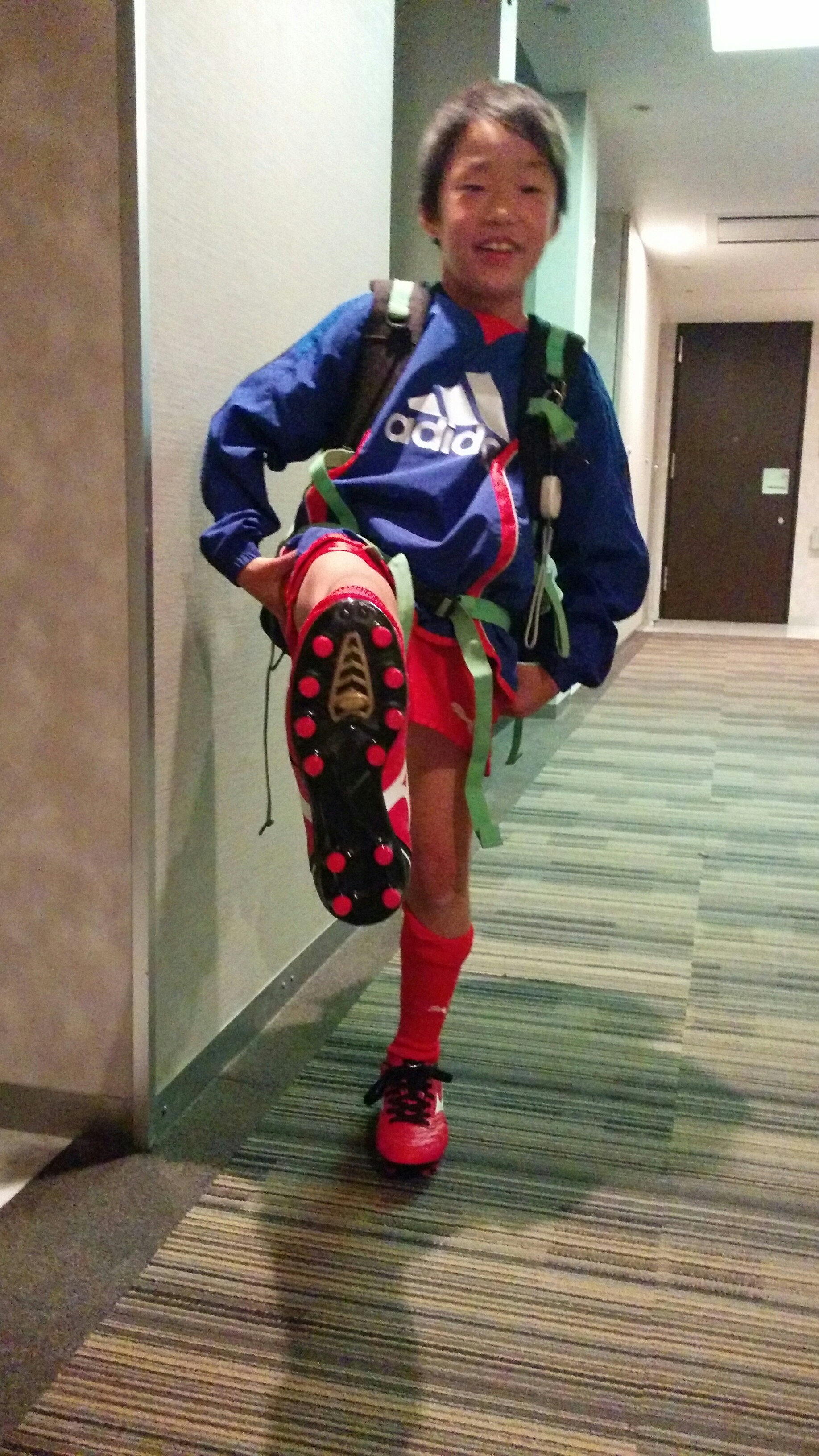 リフティング試験合格